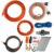 RD True 4 Gauge Car Audio Cable Amp Wiring Kit – 2 Channel Rock Direct CCA Power Cable Amplifier Install Wiring Kit by RonDexy
