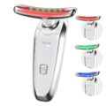 Red Light Therapy for Face and Neck, Facial & Neck Massager Tool, Face Lift, Reduce Fine Lines & Double Chin, Neck Tightening, True Beauty Glow Facial Massager – at Home Skin… by hulmay