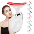 Red-Light-Therapy-for-Face and Neck Massager,7 Colors Womens Skin Rejuvenation Lifting Facial Massager Tool,Lymphatic Contour Massager Face for Toning,Glow Boost by erdnretl