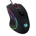 Redragon M612 Predator RGB Gaming Mouse, 8000 DPI Wired Optical Mouse with 11 Programmable Buttons & 5 Backlit Modes, Software Supports DIY Keybinds Rapid Fire Button by Redragon