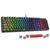 Redragon Mechanical Gaming Keyboard Wired, 11 Programmable Backlit Modes, Hot-Swappable Red Switch, Anti-Ghosting, Double-Shot PBT Keycaps, Light Up Keyboard for PC Mac by Redragon