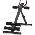 RELIFE REBUILD YOUR LIFE AB Workout Machine Abdominal Trainer Foldable Ab Cruncher Strength Training Equipment for Home Gym Blue 440 LBS by RELIFE REBUILD YOUR LIFE