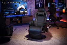 RESPAWN 900 Racing Style Gaming Recliner, Reclining Gaming Chair, in Gray RSP 900 GRY by RESPAWN