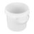 Restaurantware-Met Lux 3.5 Gallon UN Rated Pail, 1 Screw Top Bucket – Lid Sold Separately, Airtight Seal, White Plastic Screw Top Pail, Multipurpose, Ideal for Storing Pet Food,… by Restaurantware