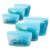 Reusable Silicone Food Storage Bag, Stand Up Food Storage Container, Reusable Zipper seal bag, no lid required, for Food Storage& Meal Prep, Freezer Oven Dishwasher – Safe, Set… by ZIP STANDING
