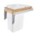 Rev-A-Shelf Top Mount Single Pullout Under Cabinet 50 Quart Kitchen Trash Cans for Full Height Cabinet, 150 Pound Rated Full-Extension Slides, 4WCTM-1550DM-1 by Rev-A-Shelf