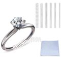 Ring Sizers for Loose Rings, Eiito Ring Size Adjuster Spacers or Tightener, Invisible Guards, 6 Sizes Fitter, Resizer Fit Almost Any Rings, Reduces Size by 0.5-1.5 by Eiito