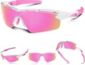 Rosemal Sports Sunglasses Polarized Cycling Sunglasses Running Driving Fishing Hiking for Men Women UV400 TAC TR90 by Rosemal