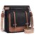 Roulens Crossbody Bags for Women,Multi Pocket Crossbody Purses Vegan Leather Shoulder Handbags Travel Purse Adjustable Strap by Roulens