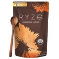 RYZE SUPERFOODS Mushroom Coffee USDA Organic with 6 Adaptogenic Mushrooms and MCT Oil, USA Grown Instant Coffee for Better Energy, Focus, Digestion, Immunity with Lions Mane &… by RYZE SUPERFOODS