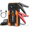 S ZEVZO ET05 Jump Starter 3000A Portable Car Jump Starter Battery Pack (7.2L Gas/ 5.5L Diesel), 51.8Wh 12V Jump Box with USB Ports, LCD Display and 3 Modes Flashlight by S ZEVZO