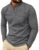 Sailwind Men’s Henley Shirts Long Sleeve Button T-Shirt Casual Stylish Cotton Pullover Shirt with Pocket by Sailwind