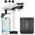 Sainlogic WiFi Smart Weather Station SA7 with 24H/ 7D Accurate Weather Forecast by Weatherseed® AI,Weather Stations Wireless Indoor Outdoor,2-Year Data Storage (No Display,Only… by sainlogic