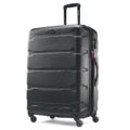 Samsonite Omni PC Hardside Expandable Luggage with Spinner Wheels, Black, Checked-Large 28-Inch by Samsonite
