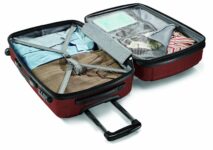 Samsonite Winfield 2 Hardside Expandable Luggage with Spinner Wheels, Burgundy, Checked-Large 28-Inch by Samsonite