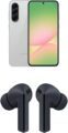 Samsung Galaxy A56 128GB, 5G Unlocked Android Smartphone, Awesome LightGray w/ Galaxy Buds 3 FE True Wireless Bluetooth Earbuds, Black by Samsung