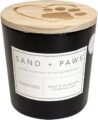 Sand + Paws Scented Candle – Teakwood – Additional Scents and Sizes –Luxurious Air Freshening Jar Candles Neutralize pet Odors and Enhance Home décor – 100% Cotton Lead-Free… by Sand + Fog