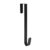 Sattiyrch 15″ Wreath Hanger for Front Door,Sturdy Steel Wreath Door Hanger,Over The Door Hanger Hook (Black,1) by Sattiyrch