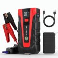 Scatach 011 3000A Car Battery Jump Starter,12V Jump Starter Battery Pack (up to 9.0L Gasoline and 7.0L Diesel Engine), Portable Jump Box with 3 Modes Flashlight and Jumper Cable by Scatach