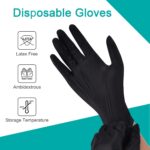 Schneider Vinyl Synthetic Exam Gloves, 4 Mil, Latex Free Disposable Gloves for Medical, Cooking, Cleaning, and Food Prep by Schneider
