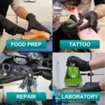 Schneider Vinyl Synthetic Exam Gloves, 4 Mil, Latex Free Disposable Gloves for Medical, Cooking, Cleaning, and Food Prep by Schneider