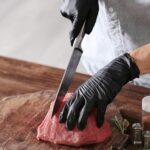 Schneider Vinyl Synthetic Exam Gloves, 4 Mil, Latex Free Disposable Gloves for Medical, Cooking, Cleaning, and Food Prep by Schneider