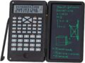 Scientific Calculator with Writing Pad, 240 Computing Functions, Foldable Case, HD Screen, Anti-Deletion Lock & One-Click Clear, Perfect for School, Finance & Engineering (Black) by DPEDUAI