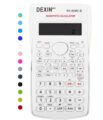 Scientific Calculators Desktop, Scientific Calculators for Students, Scientific Calculator 240 Functions 2 Line 10+2 Digits, Desk Math Calculator for School (White) by PUNGLTD