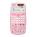 Scientific Calculators, IPepul Pink Math Calculator with 417 Function, Solar Battery Power and 4-Line Display, School Supplies for Middle High College Students Teachers (Pink… by iPepul