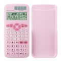 Scientific Calculators,Rudnia Pink Solar Calculators with 4-line Display,10+2 Digits and 552 Function Calculator,School Supplies for Middle High School and College Students (Pink) by Rudnia