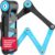 Seatylock FoldyLock Compact Folding Bike Lock – Award Winning Patented Lightweight High Security Bicycle Lock – Heavy Duty Anti Theft Smart Secure Guard with Keys & Case for… by Seatylock