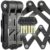 Seatylock FoldyLock Compact Folding Bike Locks – Set of 2 Matching Bike Locks with 6 Identical Keys – Patented Lightweight Heavy Duty Anti Theft with Carrying Cases for Bicycles… by Seatylock