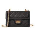 SG SUGU Small Quilted Crossbody Bag, Trendy Designer Mini Shoulder Bag, Phone Wallet Purse for Women by SG SUGU