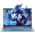 SGIN 15.6 Inch Laptop Computer, Win 11 Laptops with 16GB RAM 1024GB SSD, Core i3-10100Y CPU(Up to 3.9GHz), IPS FHD Display, Backlit Keyboard, WiFi 6, 53.2WH Battery, 180° Hinge,… by SGIN