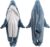 Shark Blanket Hoodie Onesie for Adult & Kid, Wearable Shark Sleeping Bag, Soft Cozy Onesie Costume by inkArts