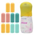 Silicone Bottle Covers Travel Essentials for Women Men, Beach Vacation Essentials, Travel Size Toiletries Accessories, Cruise Ship Essentials 2025, Must Haves, Leak Proofing by TRANOMOS