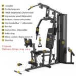 SincMill Home Gym Multifunctional Full Body Workout Equipment for Home Exercise Fitness by JX FITNESS