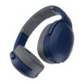 Skullcandy Crusher Evo Wireless Bluetooth Headphones with Multi-Sensory Bass, Noise Isolating Over-Ear Fit, Up to 40 Hours Battery, Microphone for iPhone Android – Blue/Grey by Skullcandy