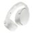 Skullcandy Crusher Evo Wireless Bluetooth Headphones with Multi-Sensory Bass, Noise Isolating Over-Ear Fit, Up to 40 Hours Battery, Microphone for iPhone Android – Bone by Skullcandy