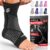 Sleeve Stars Ankle Brace for Women & Men, Ankle Wrap for Sprained Ankle, Compression Sleeve for Plantar Fasciitis Relief, Easy Customizable Support: w/Removable Strap… by SS SLEEVE STARS
