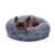 Small Calming Dogs Bed for Small Dogs Anti-Anxiety Machine Washable Fluffy Luxury Anti-Slip Waterproof Mute Base Warming Cozy Soft Pet Puppy Round Bed by nononfish