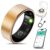 Smart Health Ring for Women Men Fitness Tracker with Heart Rate, Blood Oxygen, Blood Pressure, Sleep Monitoring, Step Counting, IP68 Waterproof for iOS and Android, No… by Milavan