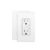 Smart Outlet with Matter, App & Voice Control, No Bridge, Works with Apple Home, Alexa, Google Home, SmartThings, 100% Privacy, White, 15A, 2-Pack by junlit