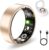 Smart Rings for Women Men, Fitness Ring with Heart Rate, Blood Oxygen, HRV, Pressure, Sleep Tracker, Step Tracker, No Subscription Fee, IP68 Waterproof Smart Ring for iPhone &… by FKGZJF