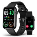 Smart Watch Fitness Tracker (Answer/Make Call), 24/7 Heart Rate Spo2 Blood Pressure Monitor Sleep Tracker, 114 Sports Modes Pedometer Calorie Step Tracker, Waterproof Activity… by EGQINR