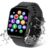 Smart Watch for Men Women Compatible with iPhone Samsung Android Phone 1.83 inch Full Touch Screen IP68 Waterproof Bluetooh Fitness Tracker Heart Rate/Sleep Monitor, Black by TORJALPH