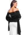 Soft Chiffon Scarfs Shawls and Wraps for Evening Dresses Wedding Shawl Wraps Bridal Scarve for Women by olyrjie