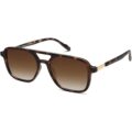 SOJOS Retro Aviator Sunglasses for Women Men,Trendy Rectangle Womens Mens Shades Sun Glasses SJ2202 by SOJOS