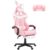 Soontrans Pink Gaming Chair with Footrest,Lovely Bunny Computer Gamer Chair,Gamer Desk Chair for Granddaughter,Sister,Girlfriend,Wife and Love (Pink) by Soontrans