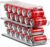 Sorbus Soda Can Organizer for Refrigerator Stackable Can Holder Dispenser with Lid for Fridge, Pantry, Freezer – Holds 12 Cans Each, BPA-Free, Clear Design, (2-Pack) by Sorbus
